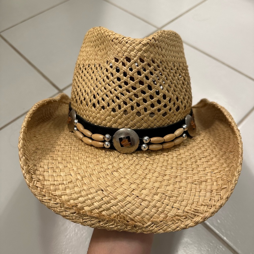 Bullhide straw hat by Montecarlo Hat Co.